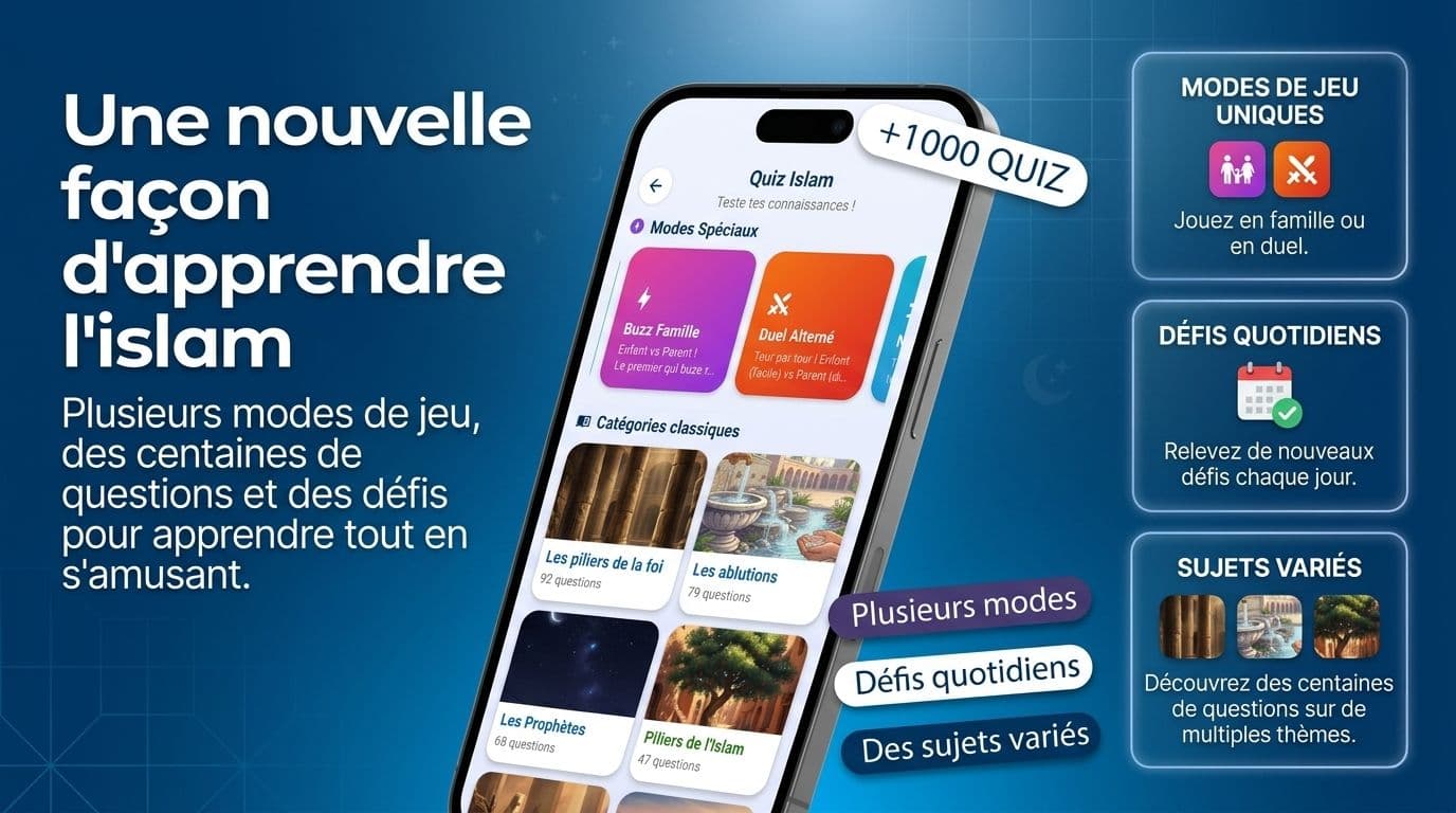 Quiz islam enfant : apprendre la religion en s'amusant